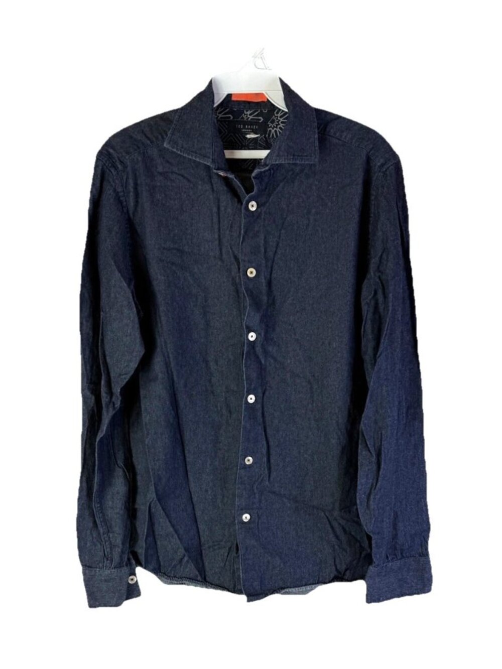 Ted Baker Chambray Denim Button Front Shirt